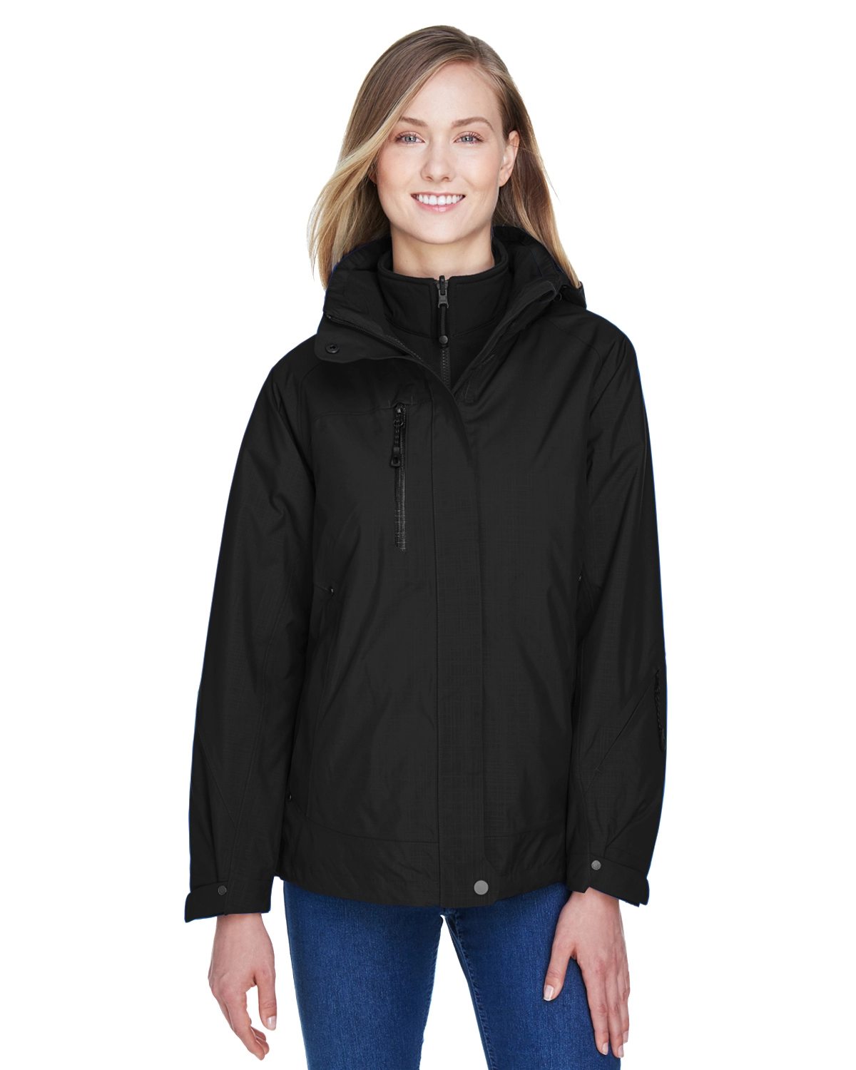 North End 78178 Ladies' Caprice 3-in-1 Jacket with Soft Shell Liner SKU: 78178