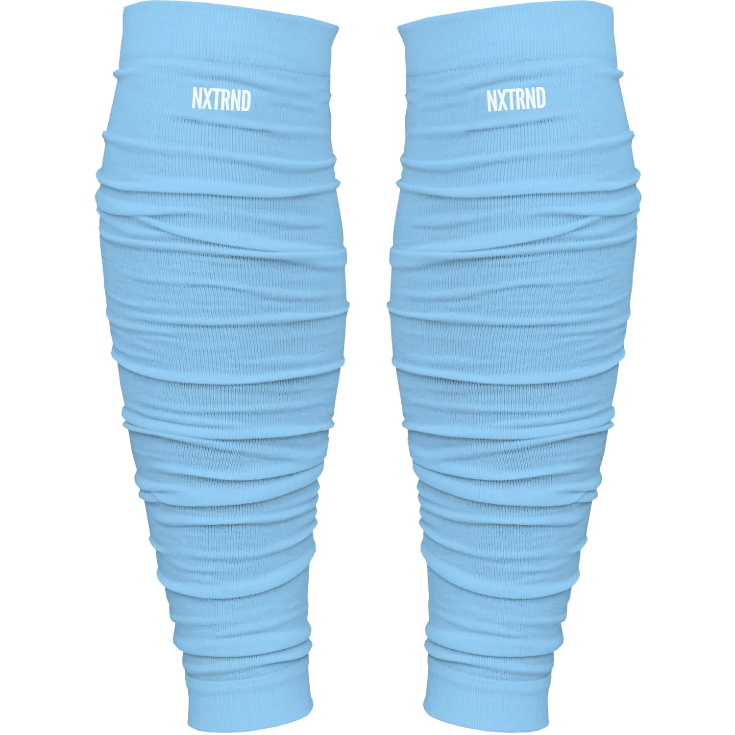 NXTRND Scrunch Football Leg Sleeves Columbia Blue