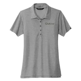 Outlive TravisMathew Ladies Oceanside Heather Polo