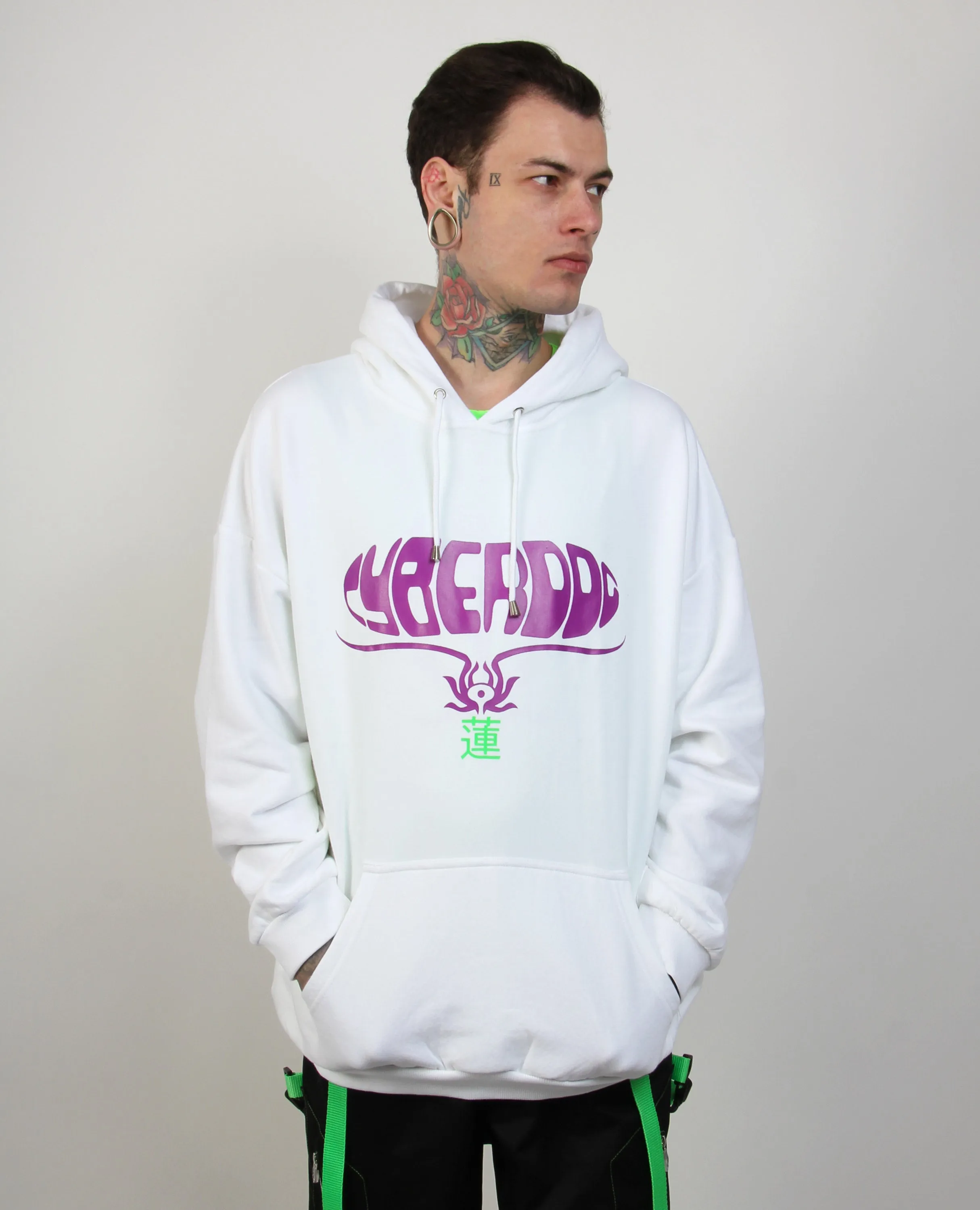 OVERSIZE LOTUS FLOWER HOODIE