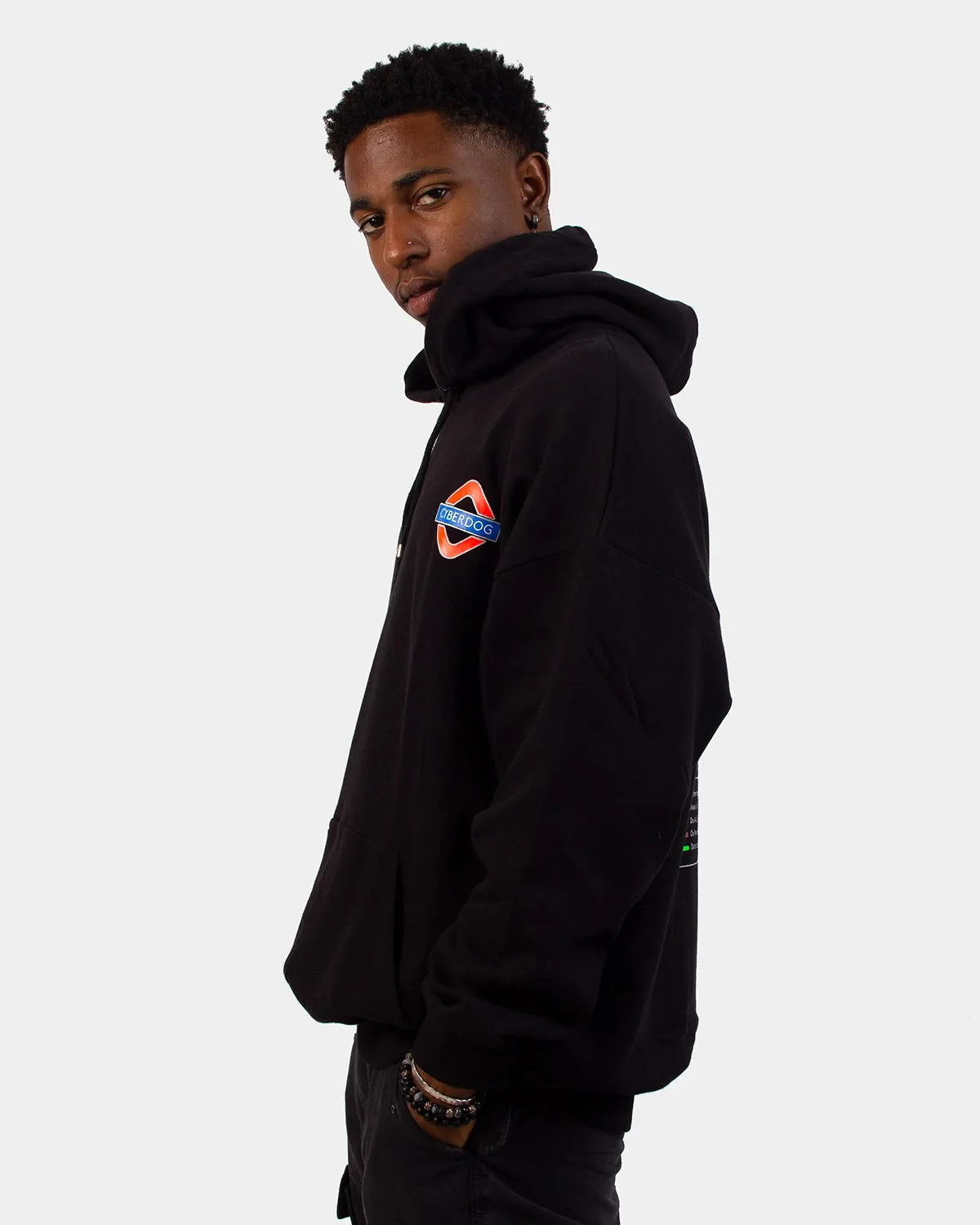 OVERSIZE PARTY MAP HOODIE