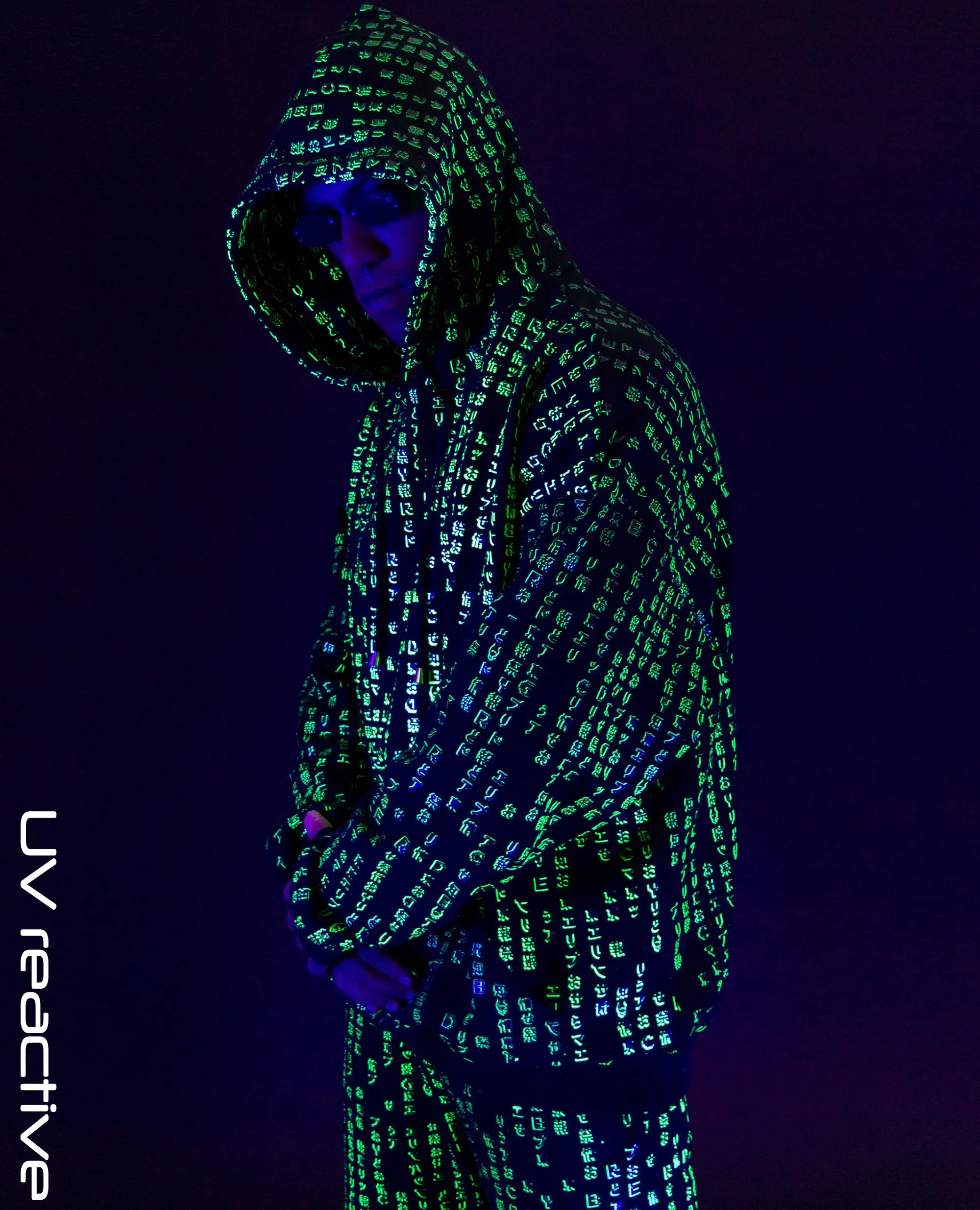 OVERSIZED HOODIE BINARY