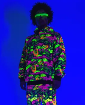 OVERSIZED HOODIE NEON JUNGLE