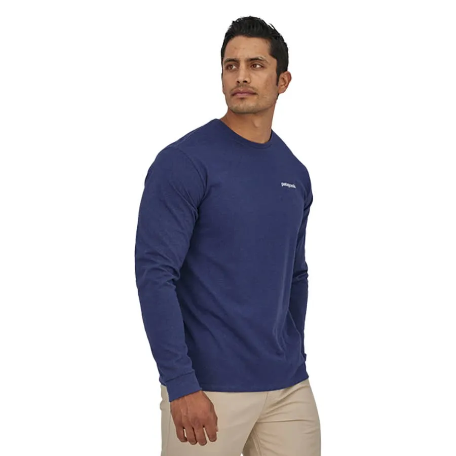 Patagonia Men's Long-Sleeved P-6 Logo Responsibili-Tee