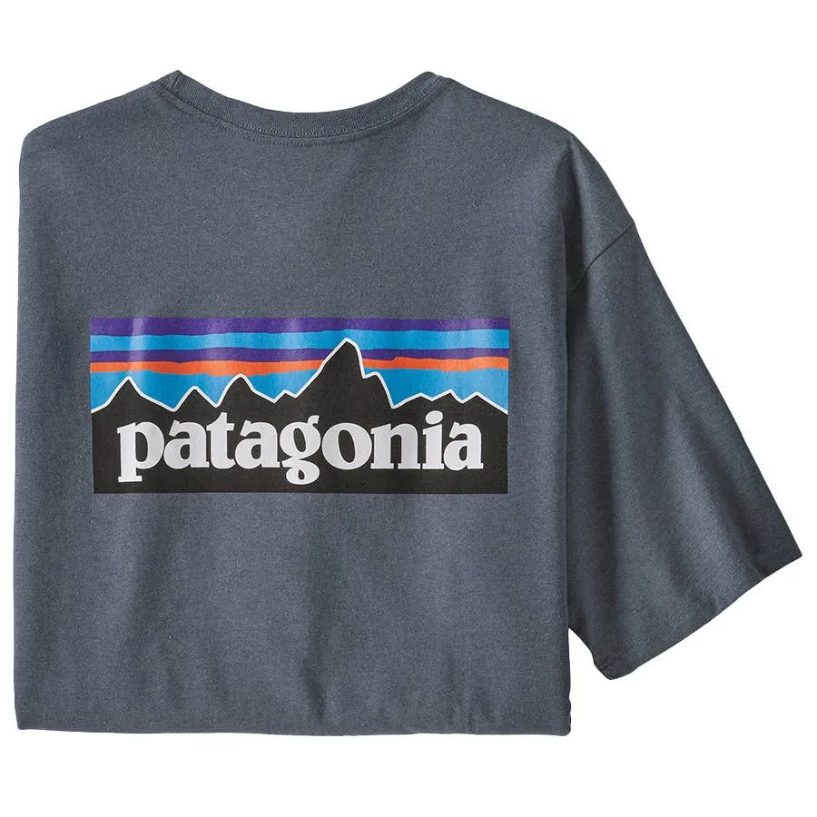 Patagonia Men's Short Sleeve P-6 Logo Responsibili-Tee