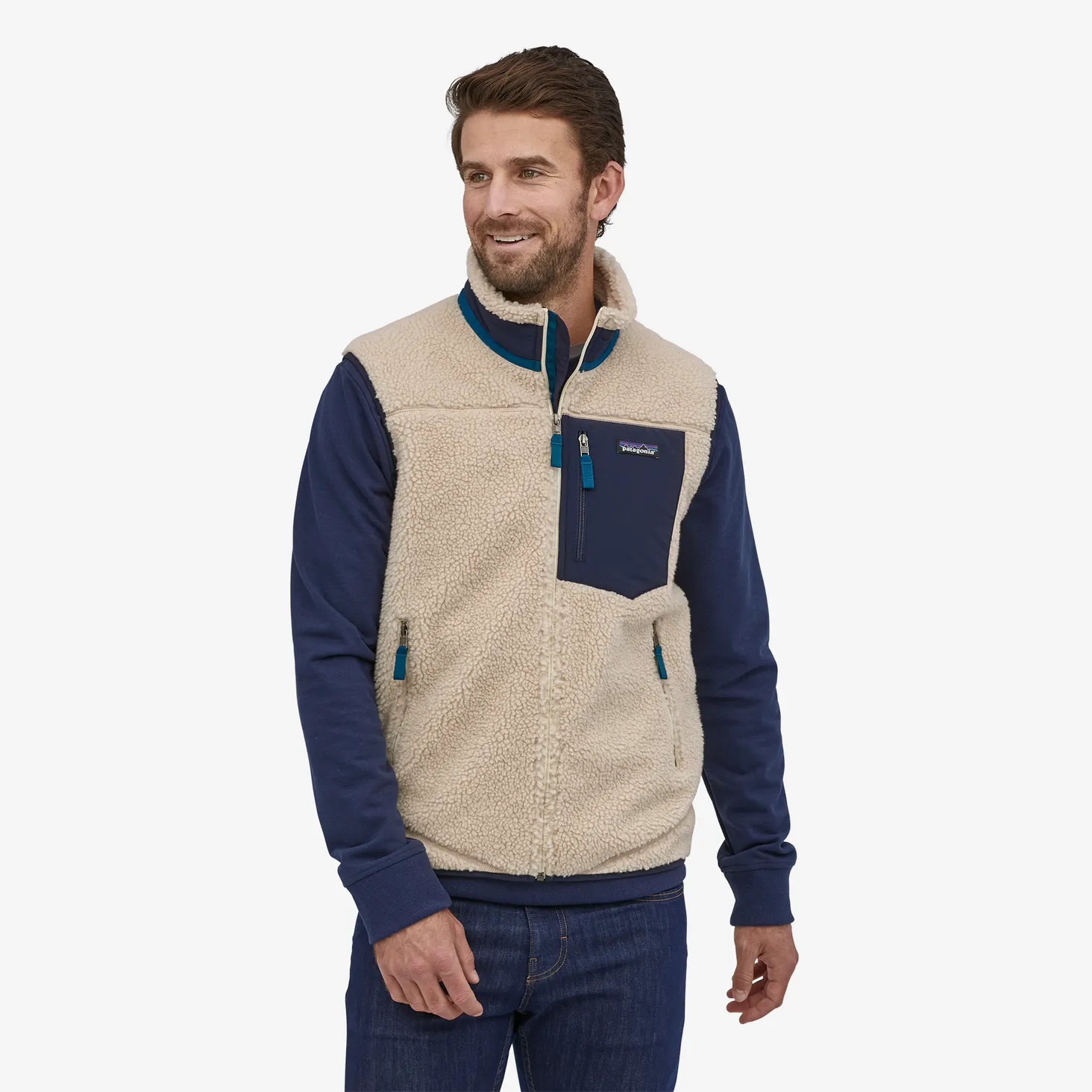 Patagonia  |Plain Logo Outdoor Vests & Gillets