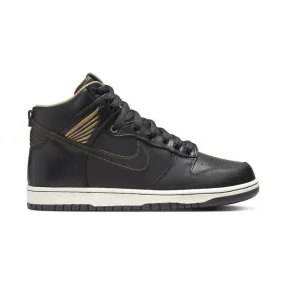 Pawnshop x nike dunk high sb (wing & wheel/ brown/ chocolate/ metallic gold) men us 8-13 fj0445-001