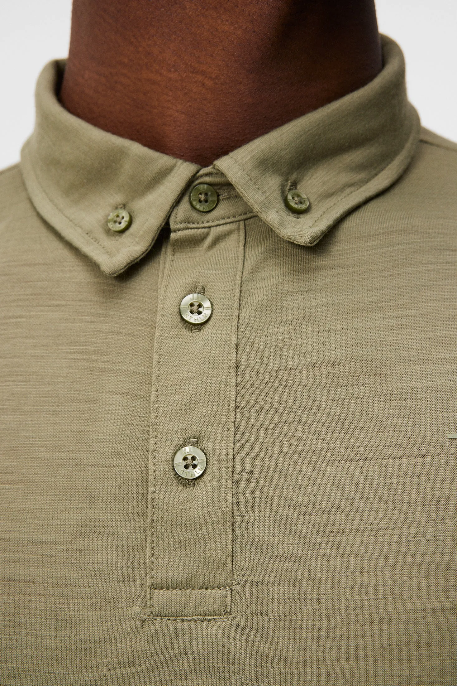 Paz Regular Fit Polo / Oil Green