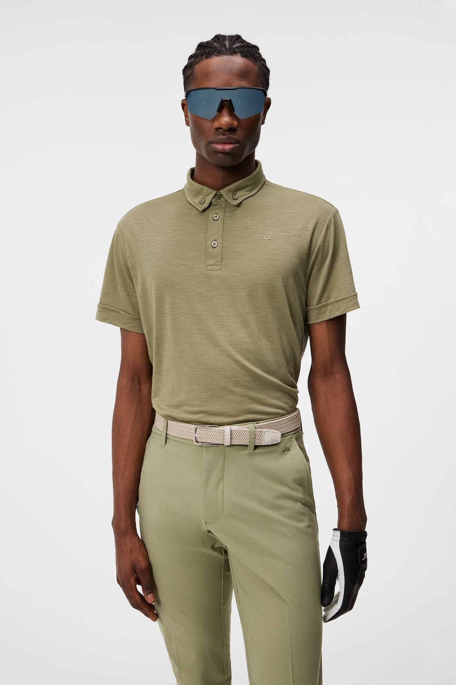 Paz Regular Fit Polo / Oil Green