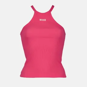 Pink Logo Tank Top