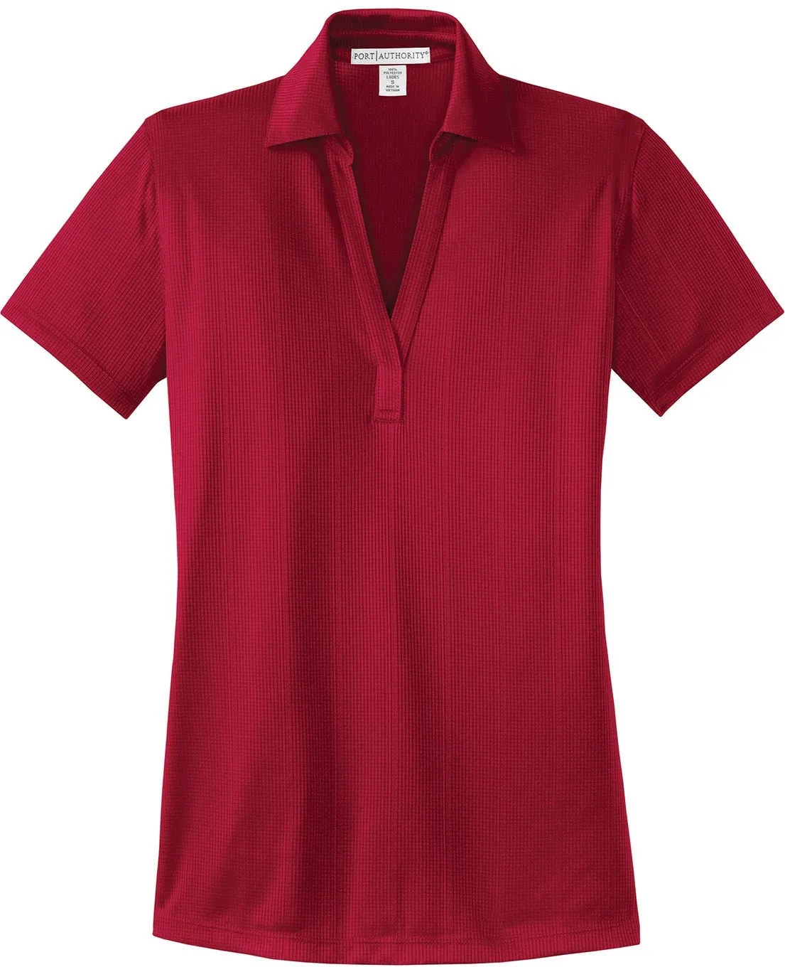 Port Authority Ladies Fine Jacquard Polo