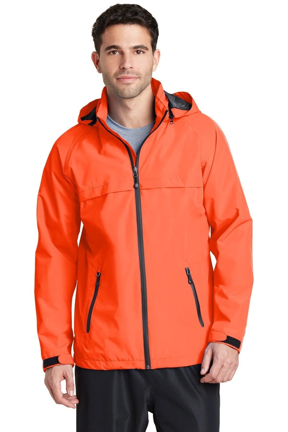 Port Authority Torrent Waterproof Jacket J333 Orange Crush