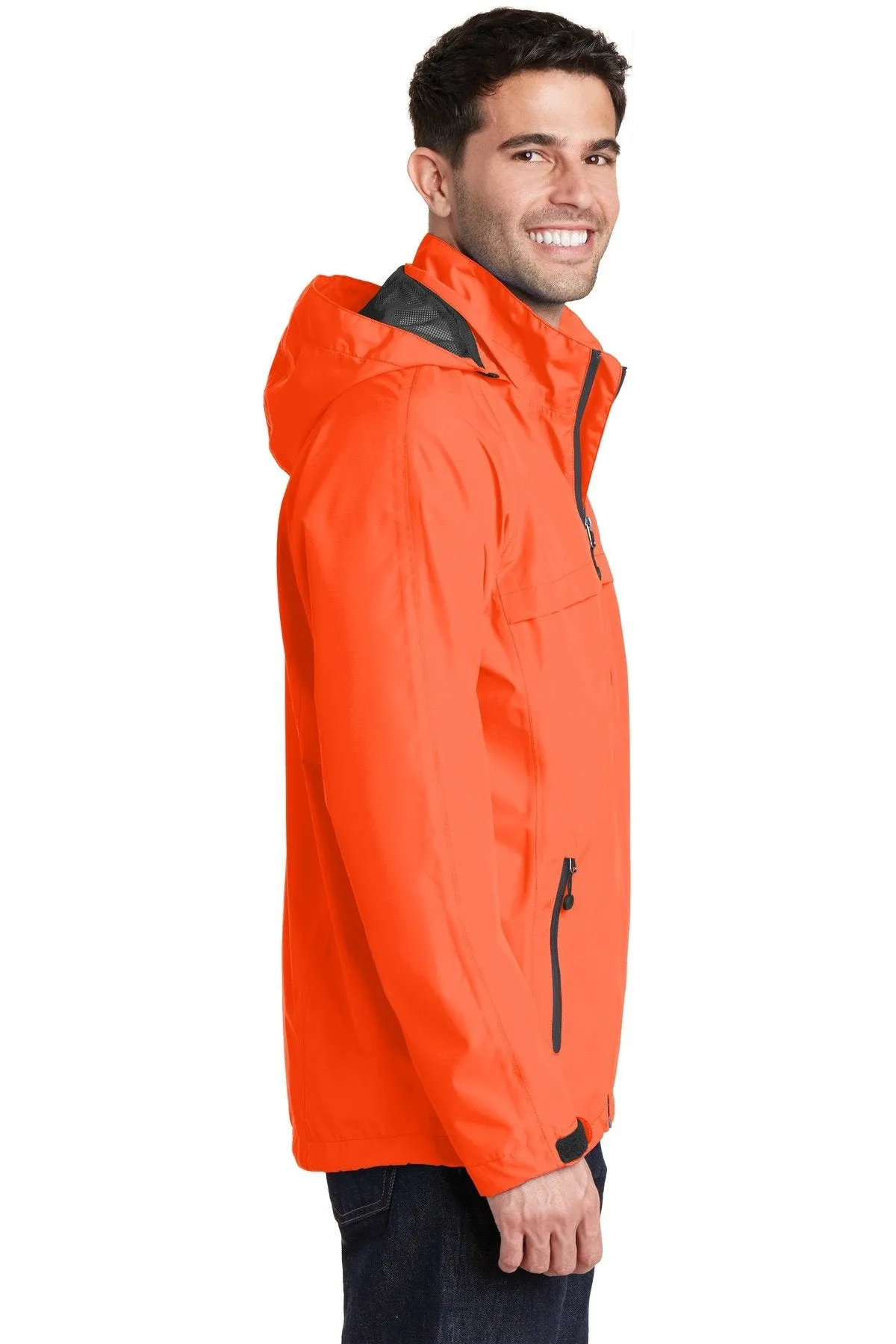 Port Authority Torrent Waterproof Jacket J333 Orange Crush