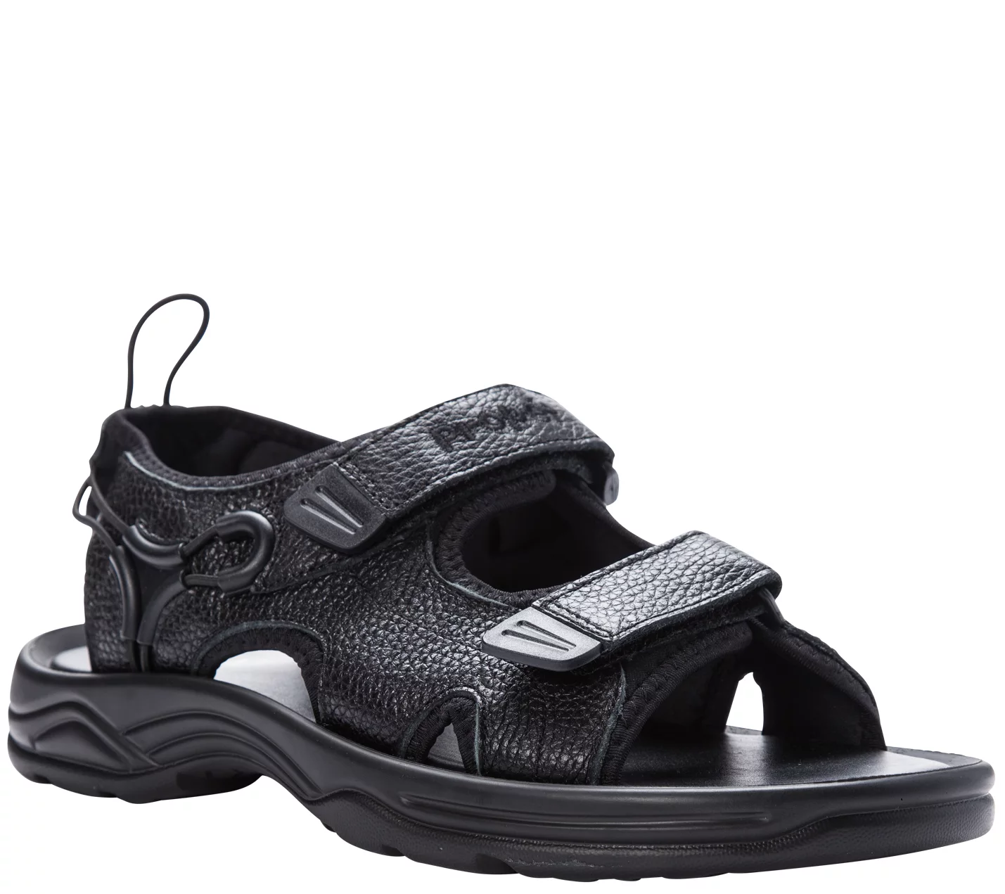 Propet Men's Leather Walking Sandals - SurfWalker II