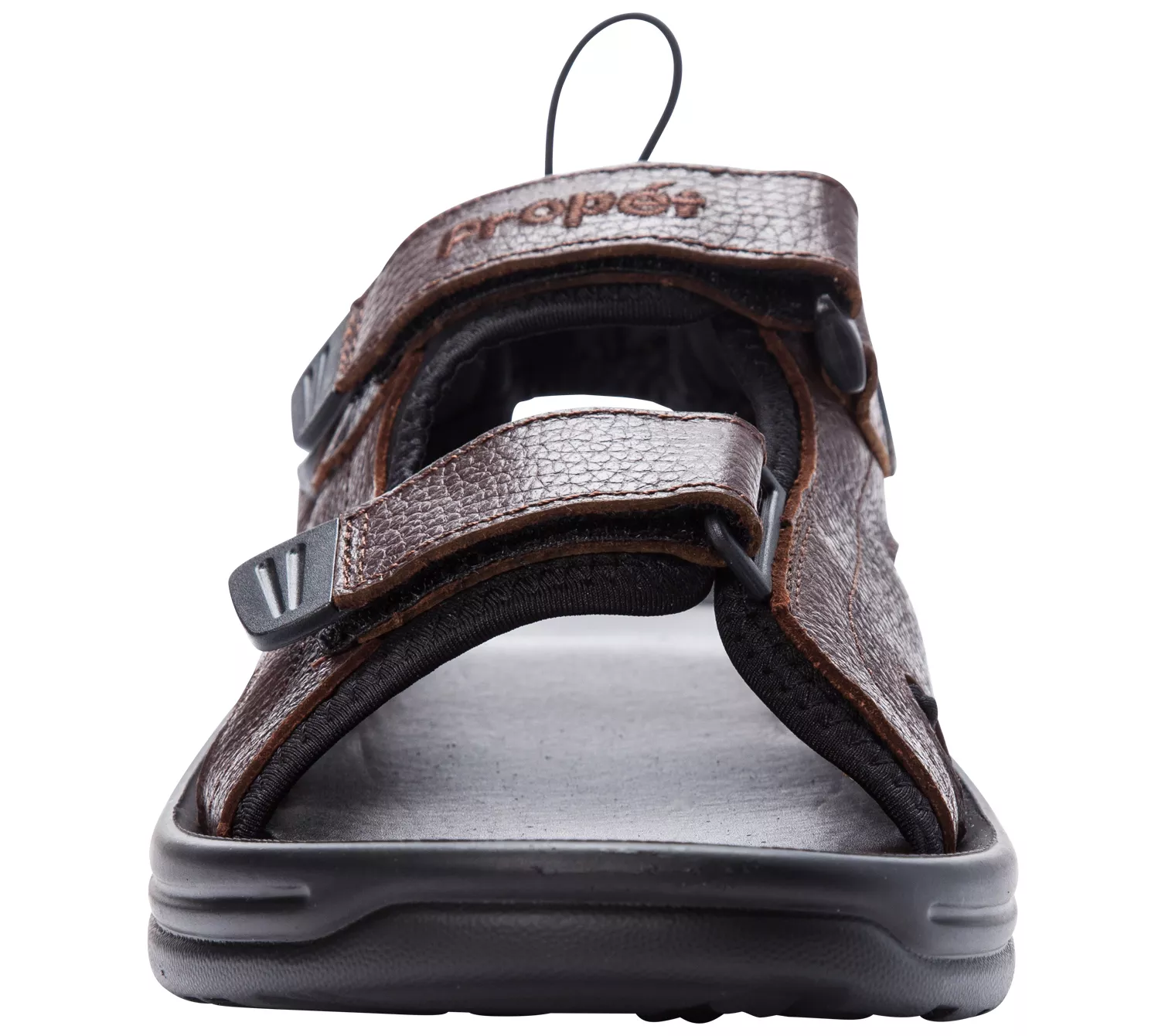 Propet Men's Leather Walking Sandals - SurfWalker II