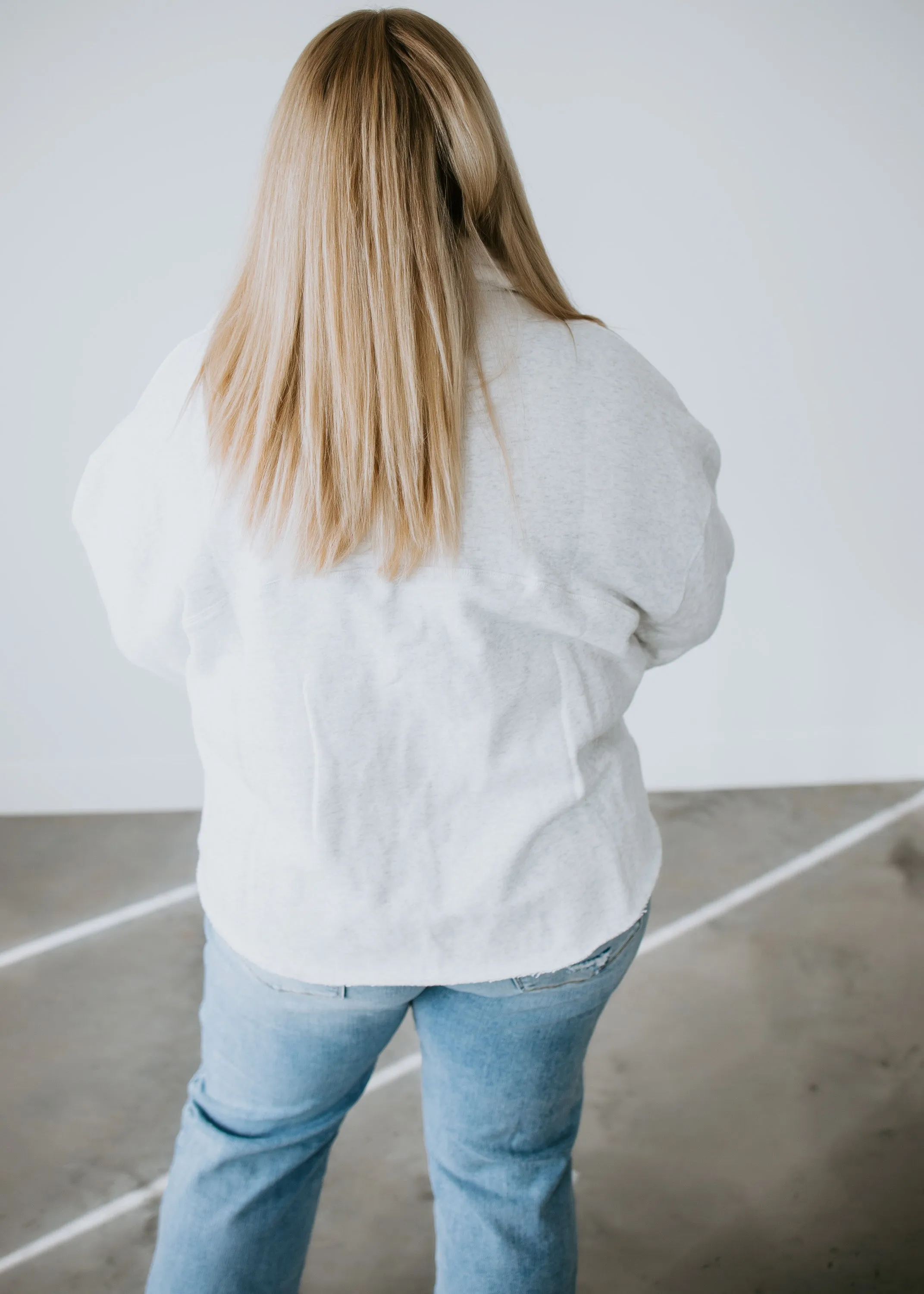 Raelynn Oversized Half-Zip Pullover