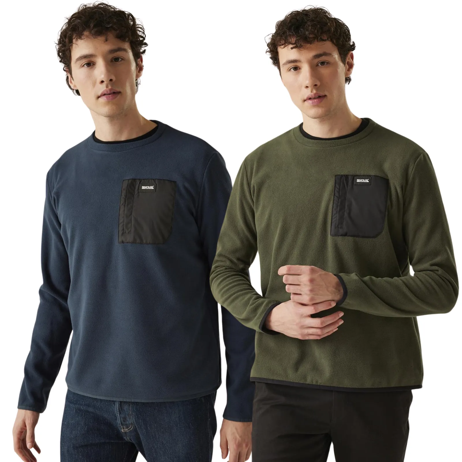 Regatta Mens Frankie Crew Neck Pullover Sweatshirt