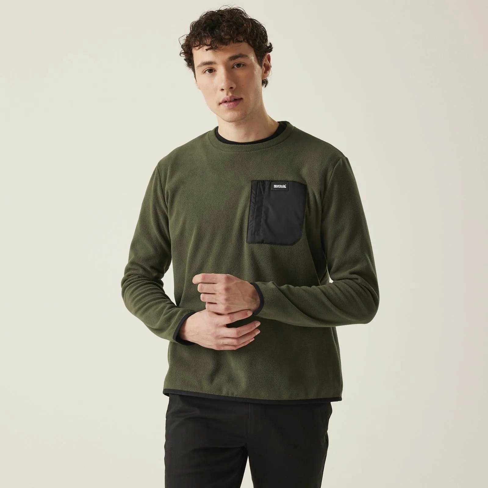 Regatta Mens Frankie Crew Neck Pullover Sweatshirt