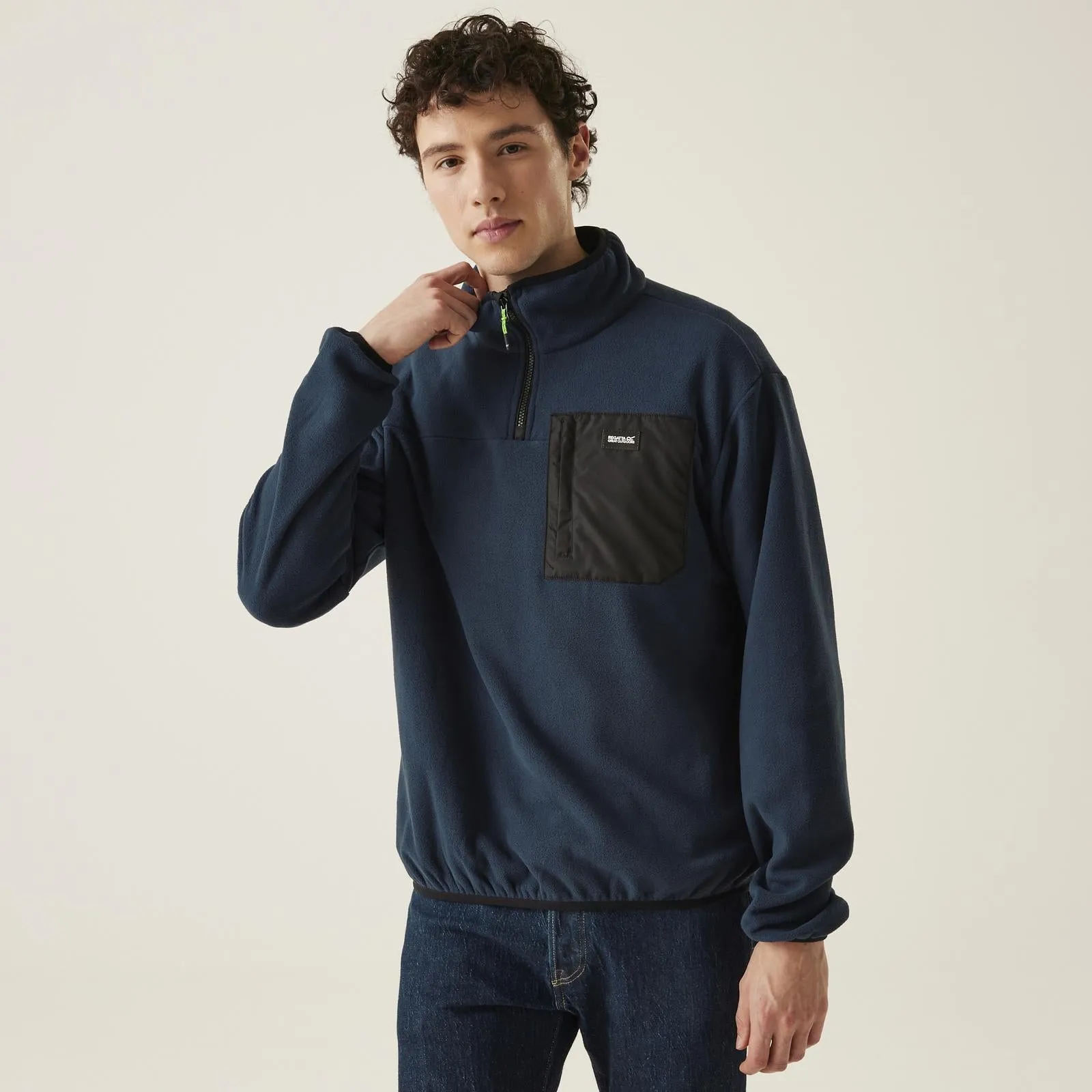 Regatta Mens Frankie Half Zip Pullover Fleece