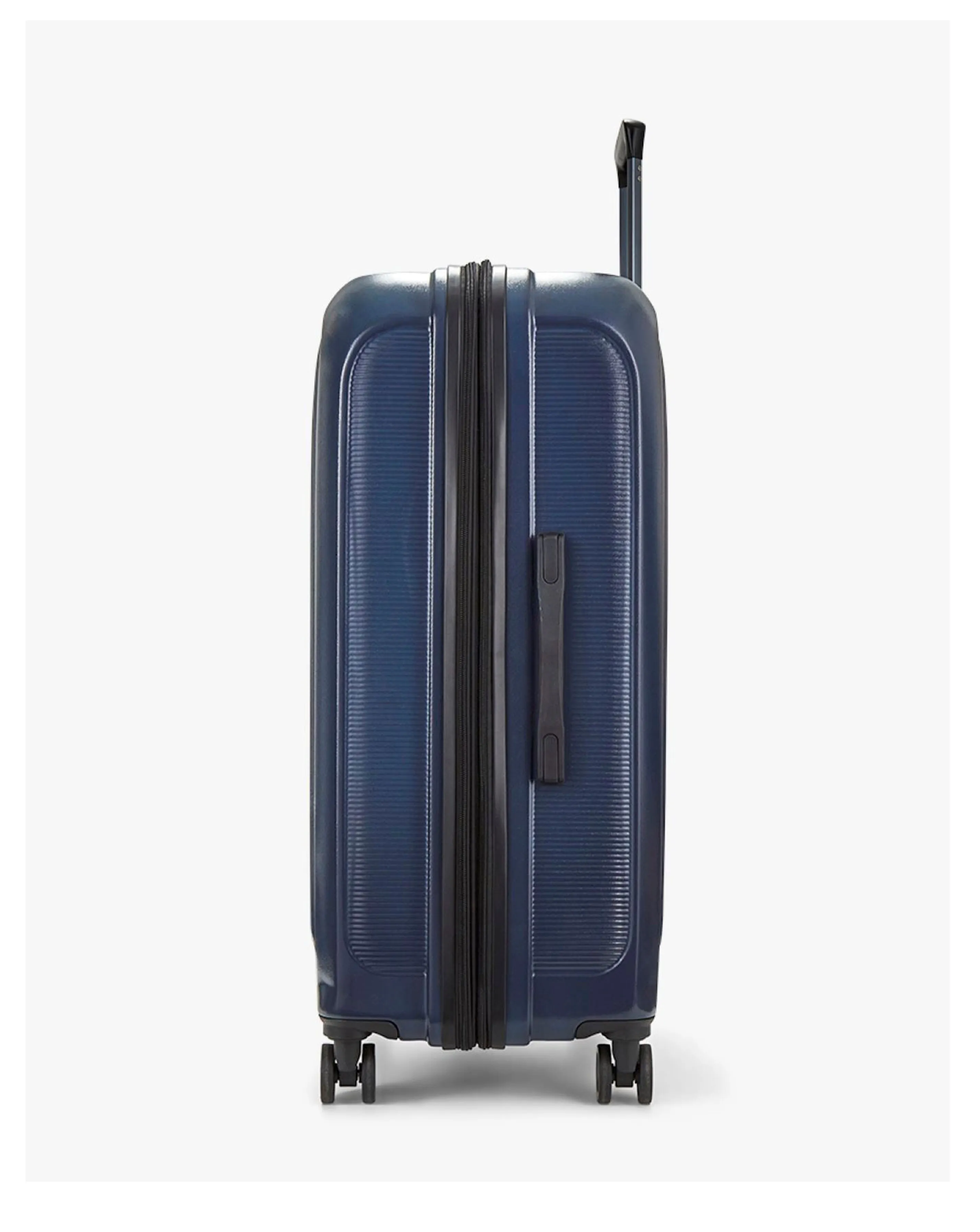 Rock Austin Navy Large Suitcase | Simply Be