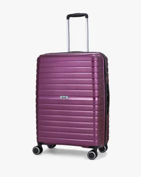 Rock Hydra- Lite Medium Suitcase Purple | Simply Be