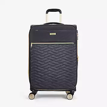 Rock Sloane 8 Wheel Softshell Expandable Suitcase Medium | Kaleidoscope