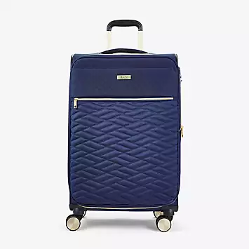 Rock Sloane 8 Wheel Softshell Expandable Suitcase Medium | Kaleidoscope