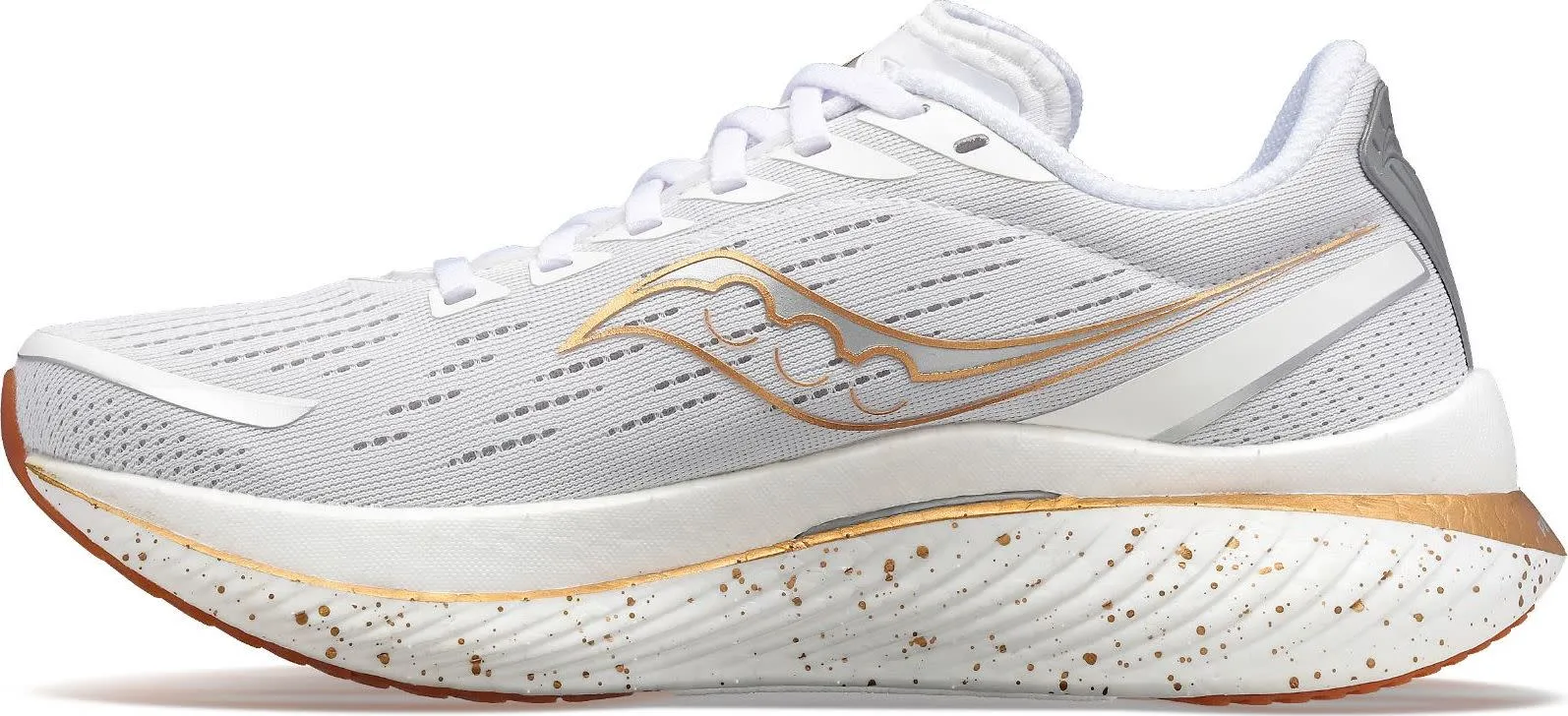 Saucony Men's Endorphin Speed 3 White/Gold | Buy Saucony Men's Endorphin Speed 3 White/Gold here | Outnorth