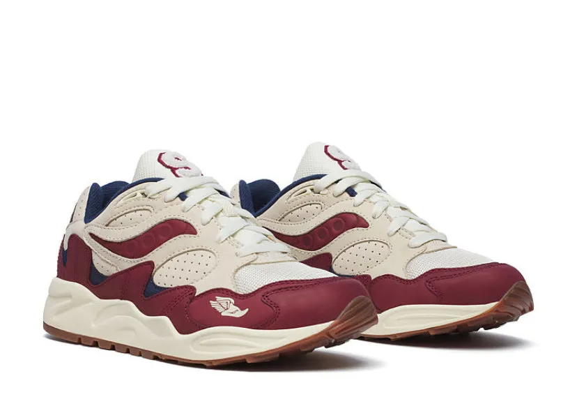 Saucony Originals GRID SHADOW 2 Men’s - CREAM BURGUNDY