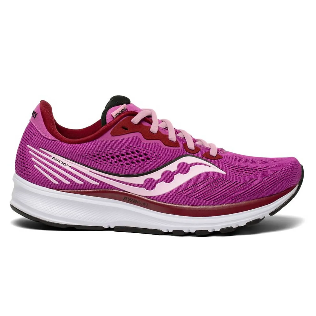 Saucony Ride 14 Womens | Razzle/fairytale