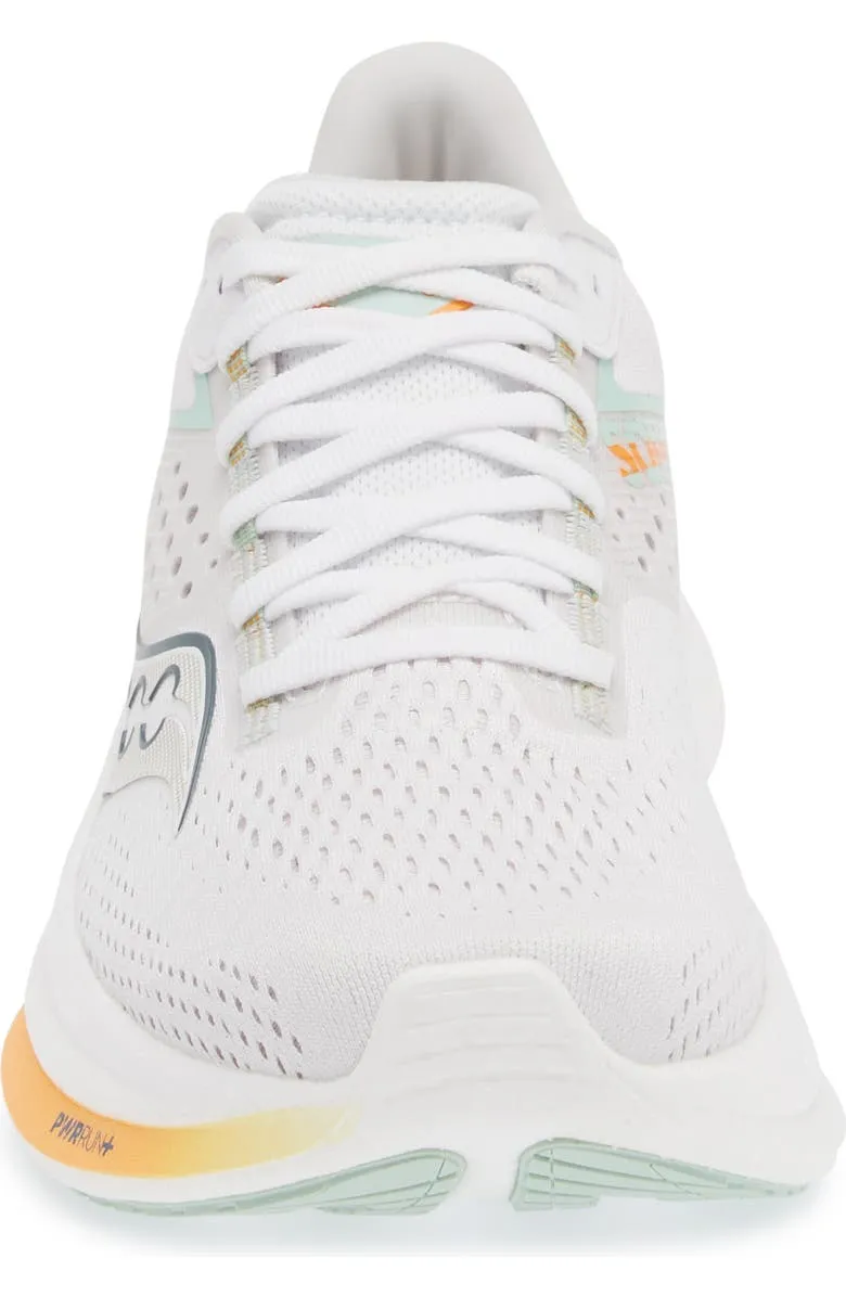 Saucony Ride 17 (White/Peel Blanc) - Women's