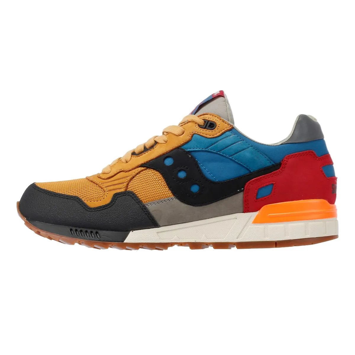 Saucony Shadow 5000 Leather Yellow/Multi Trainers