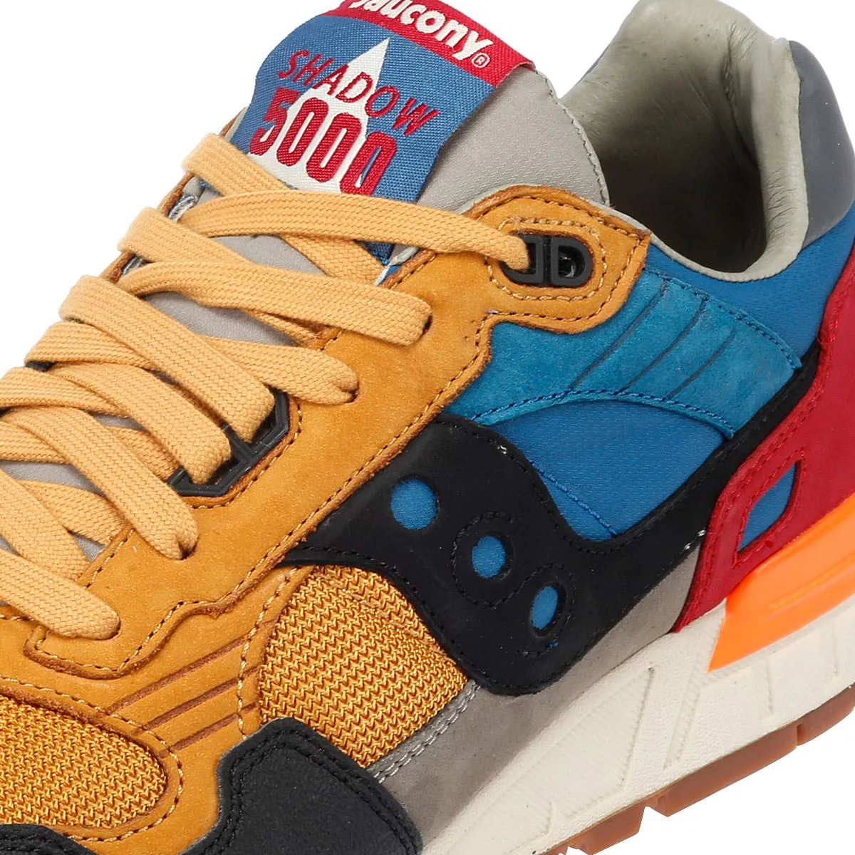 Saucony Shadow 5000 Leather Yellow/Multi Trainers