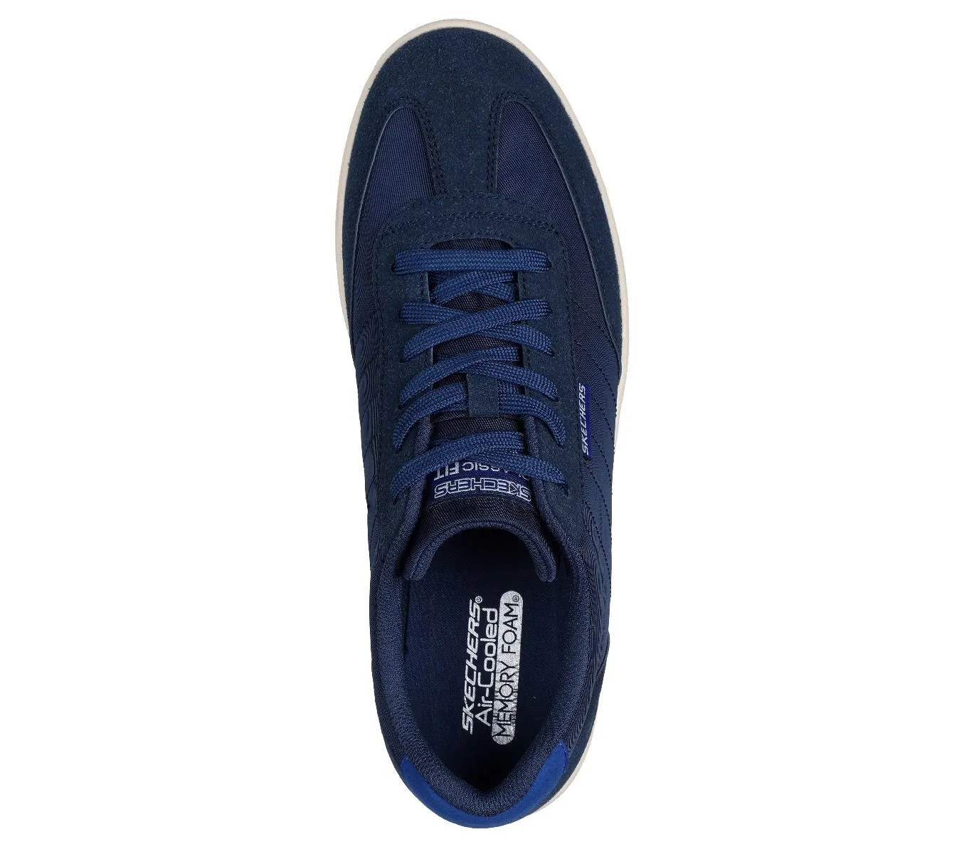 Skechers Placer Lace Up Trainers Navy