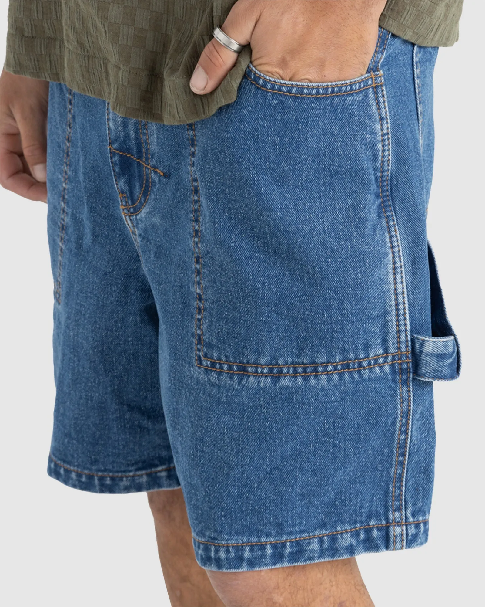 SLACKER DENIM SHORT