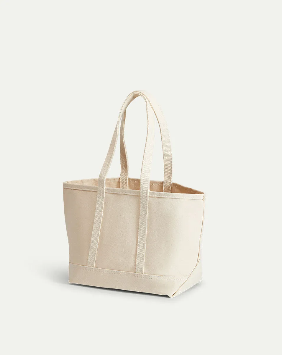 Small Logo Canvas Tote