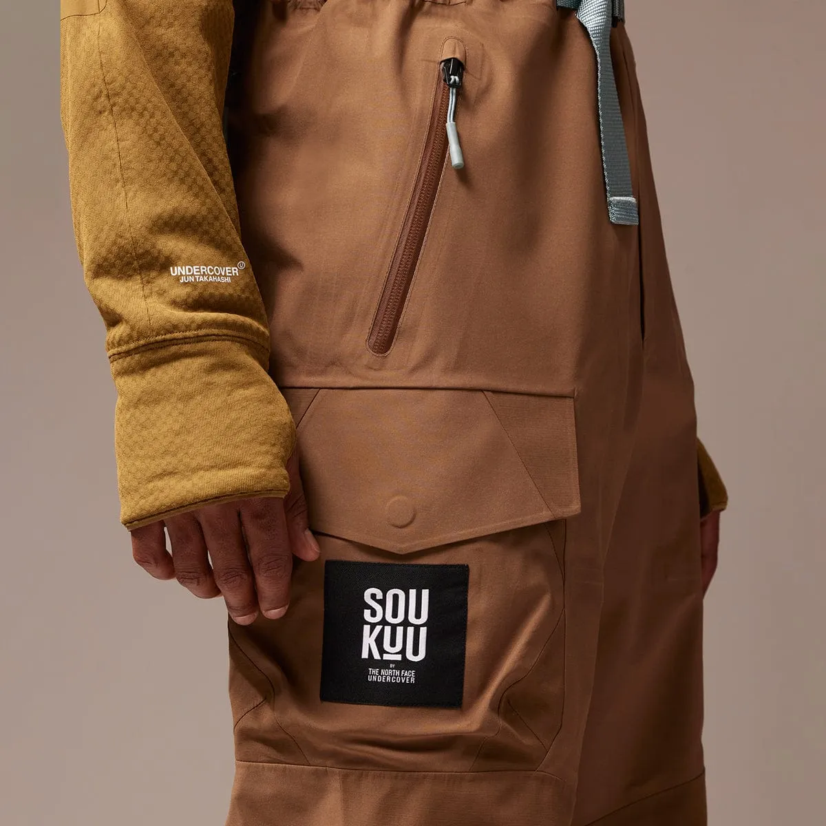 SOUKUU BY THE NORTH FACE X UNDERCOVER PROJECT U GEODESC PANT SEPIA BROWN | Bodegaa