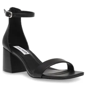 Steve Madden W' Low Tide Black Lea Recycled Action Sandals