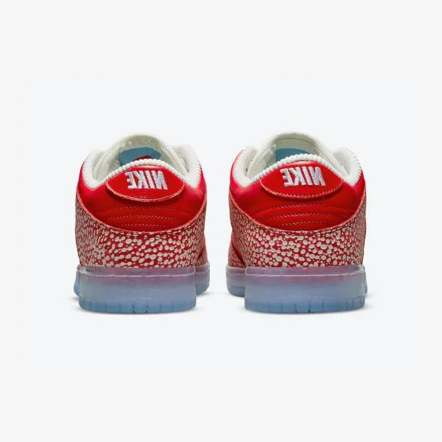 Stingwater x nike dunk low sb (magic mushroom/ university red/ white ice) men us 8-13 dh7650-600