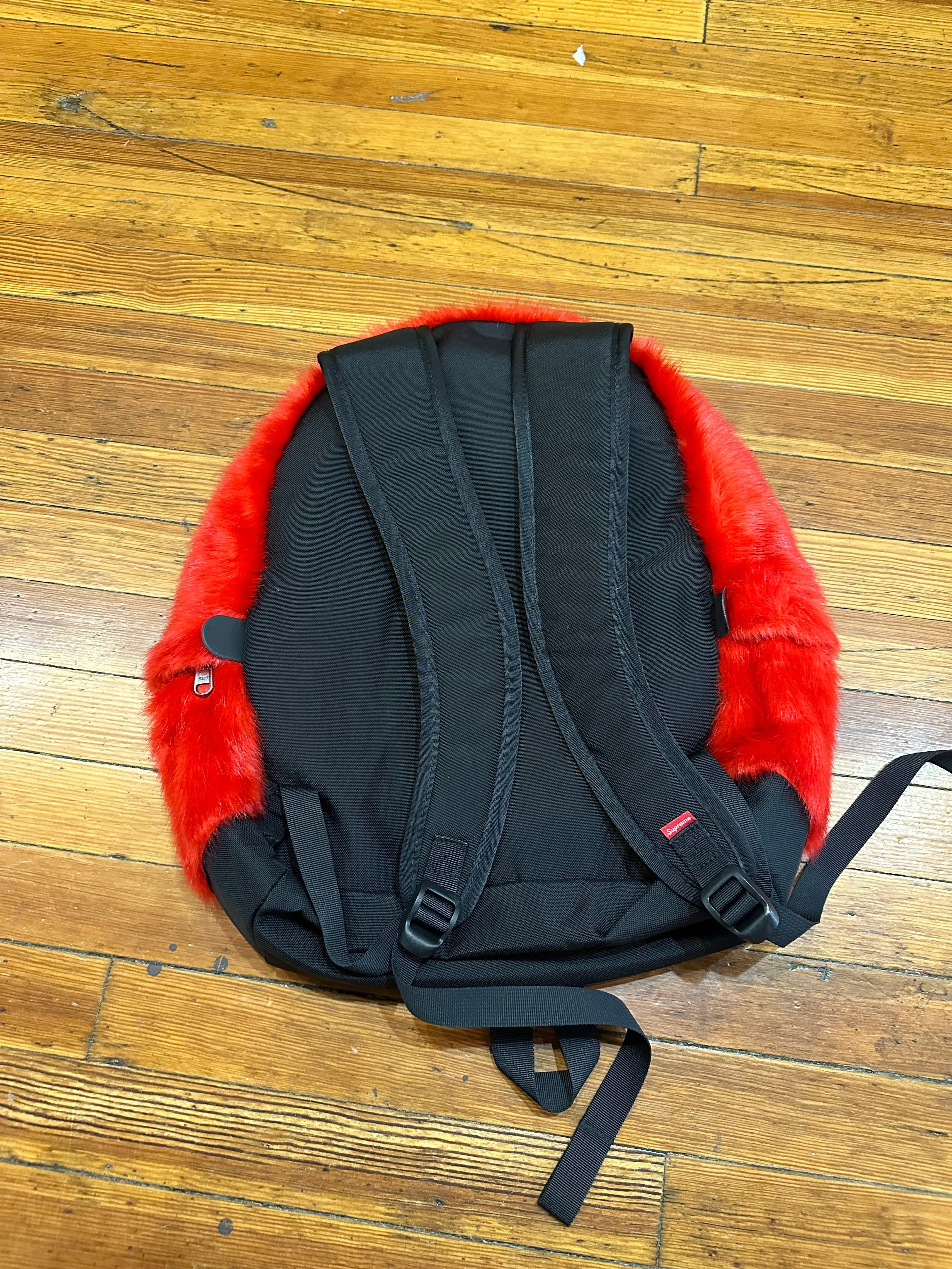 Supreme Bookbag Faux Fur x The North Face