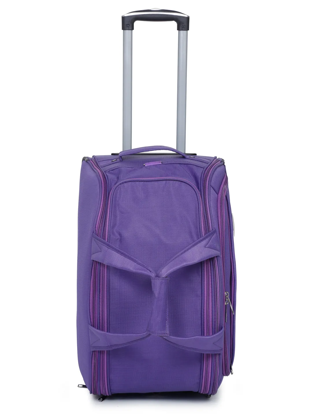 Teakwood Small Trolley Bag - Purple