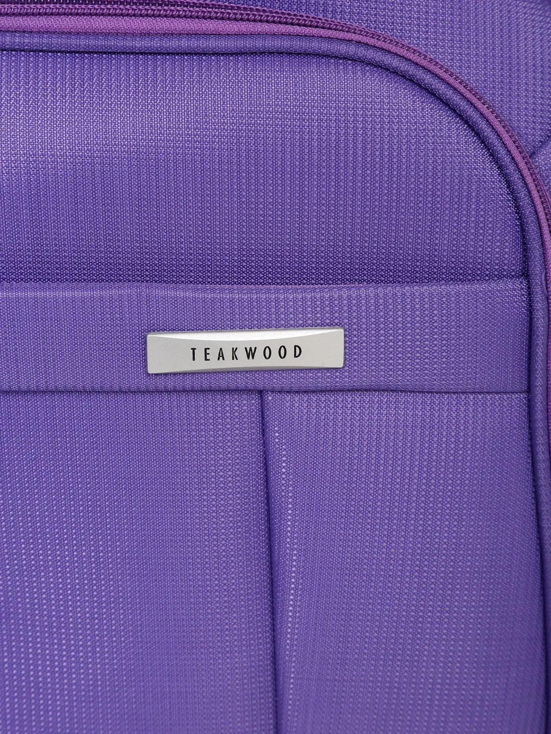 Teakwood Small Trolley Bag - Purple