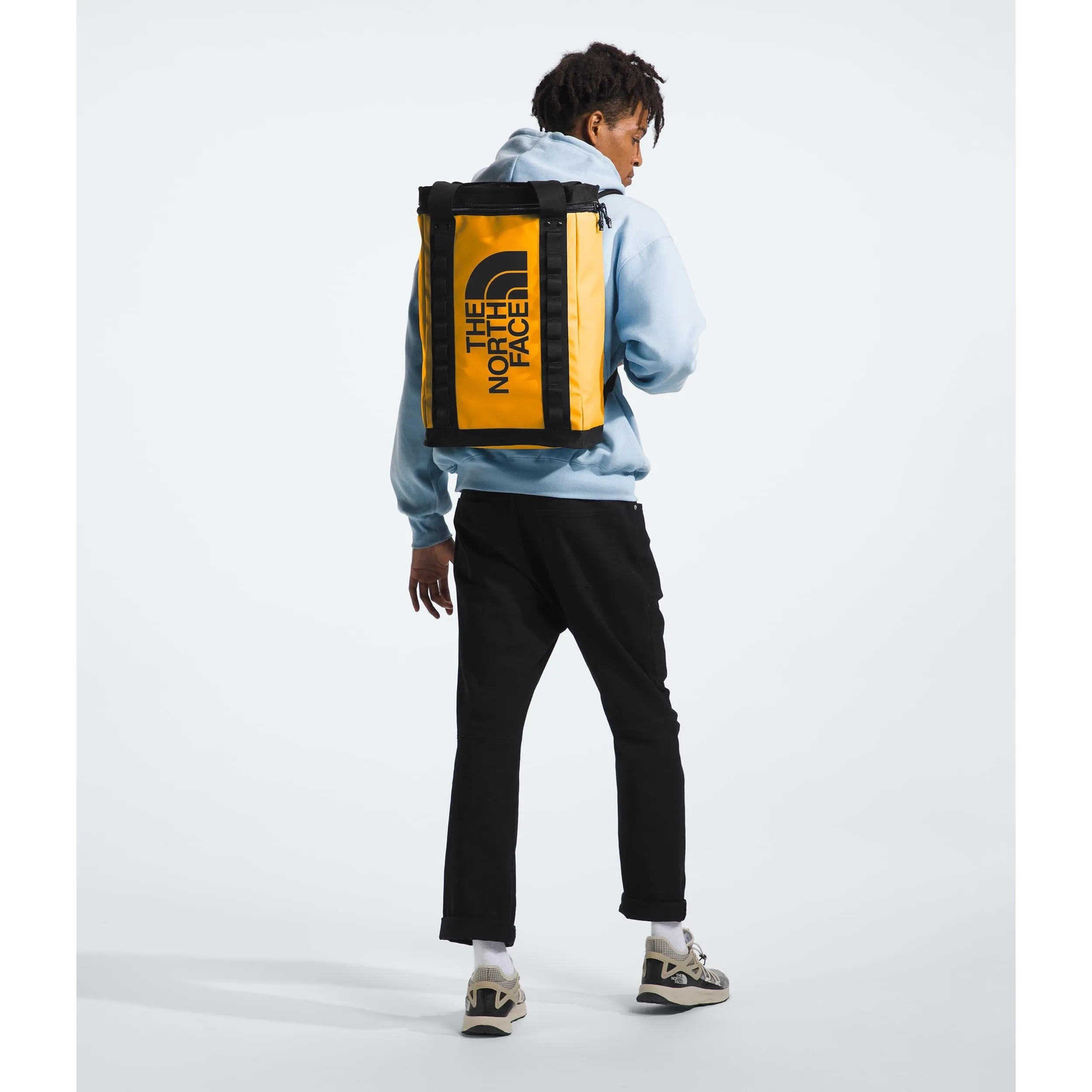 THE NORTH FACE Explore Fusebox Daypack-L, Summit Gold/TNF Black-NPF, One Size