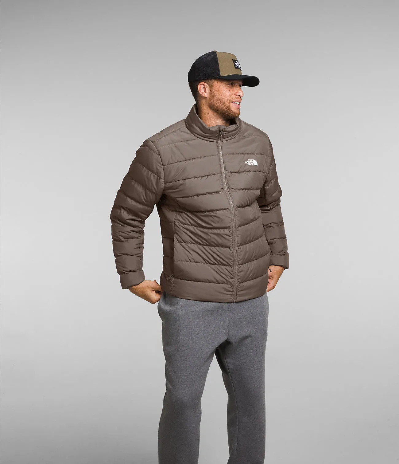 The North Face Men's Big Aconcagua 3 Jacket Falcon Brown