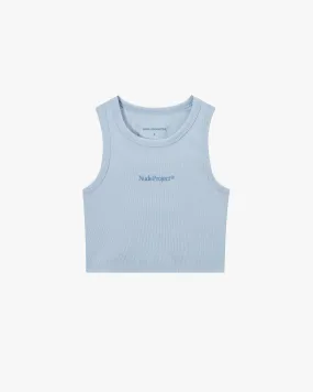 TONE2TONE TANK TOP BLUE