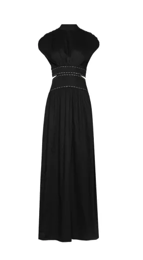 Toya Black Dress