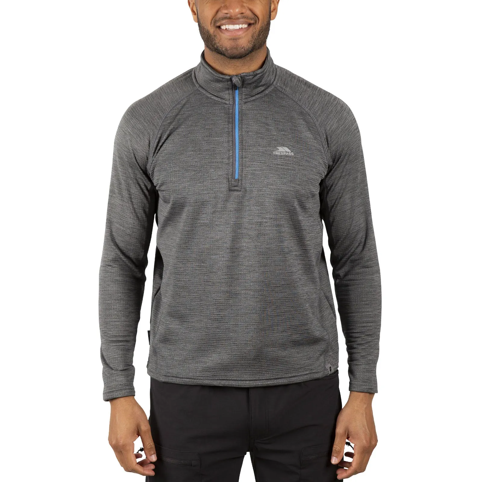 Trespass Mens Goodwin Half Zip Pullover Fleece