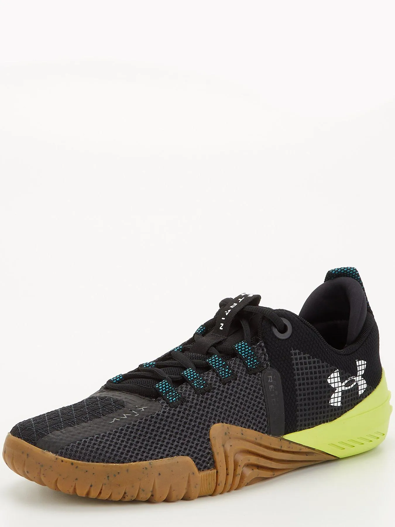 UNDER ARMOUR Mens Training TriBase Reign 6 Trainers - Black/Teal