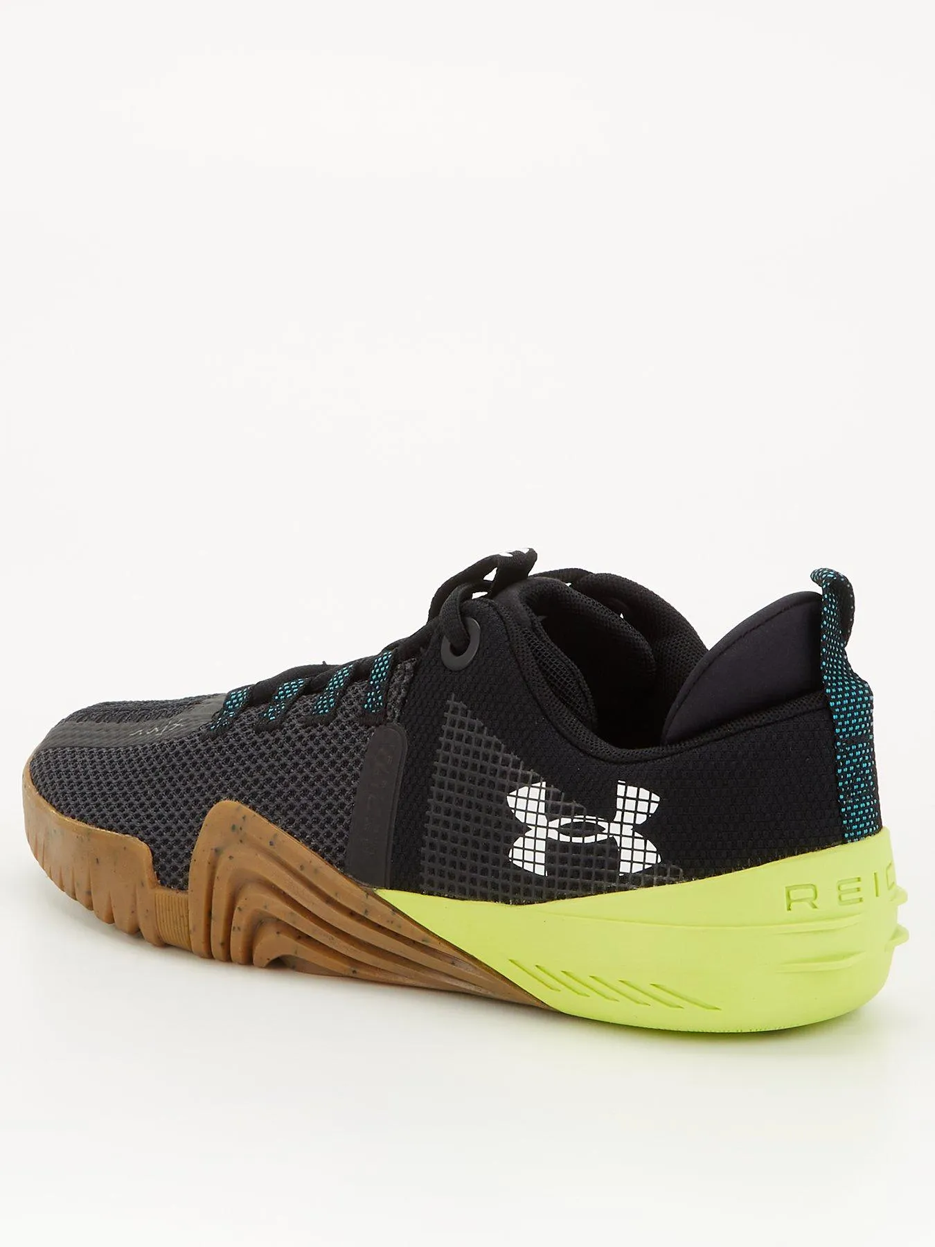 UNDER ARMOUR Mens Training TriBase Reign 6 Trainers - Black/Teal