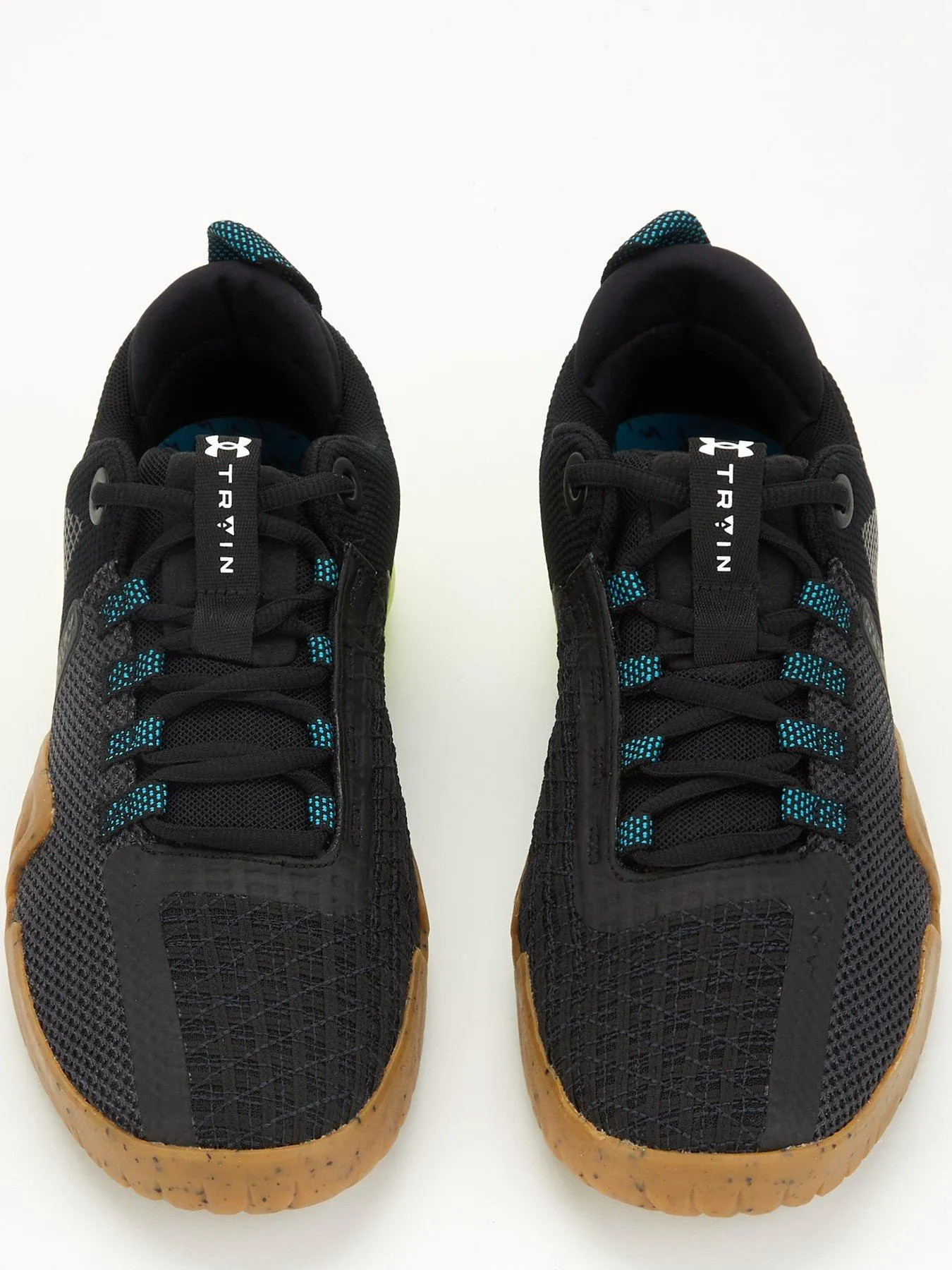 UNDER ARMOUR Mens Training TriBase Reign 6 Trainers - Black/Teal